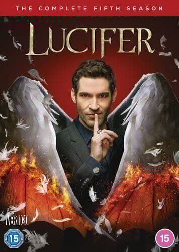 Lucifer: The Complete Fifth Season DVD (2022) Tom Ellis Cert 15 3 Discs Region 2