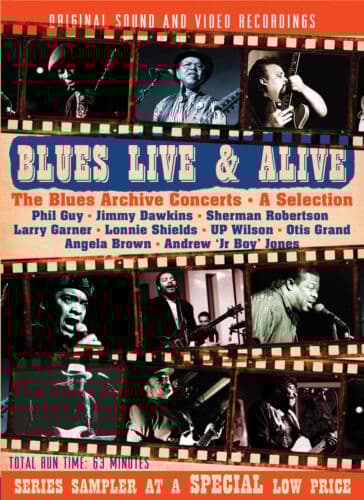 Blues Live & Alive DVD (2017) Phil Guy Cert E Region 2