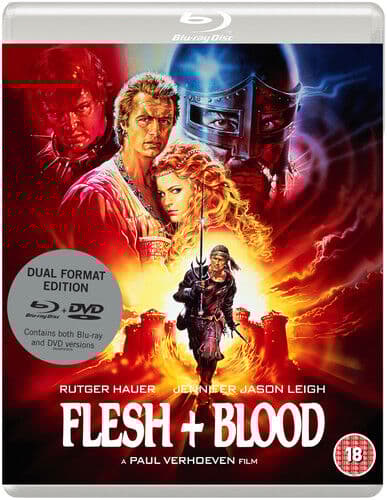 Flesh and Blood DVD (2018) Rutger Hauer, Verhoeven (DIR) Cert 18 2 Discs Region 2