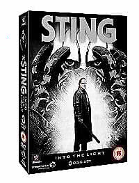 WWE: Sting - Into the Light DVD (2015) Sting Cert 15 3 Discs Region 2