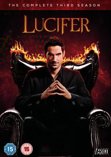 Lucifer: The Complete Third Season DVD (2018) Tom Ellis Cert 15 5 Discs Region 2