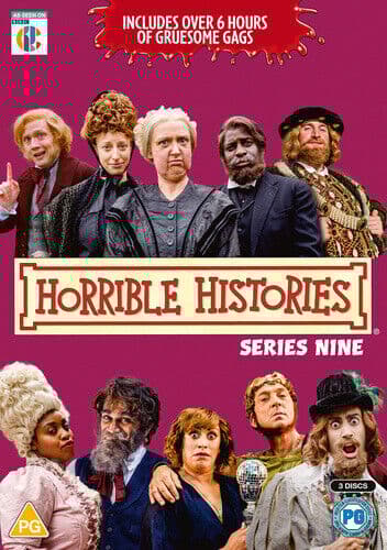 Horrible Histories: Series 9 DVD (2022) Jessica Ransom Cert PG 3 Discs Region 2