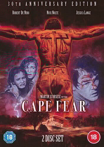 Cape Fear DVD (2021) Robert De Niro, Scorsese (DIR) Cert 18 2 Discs Region 2
