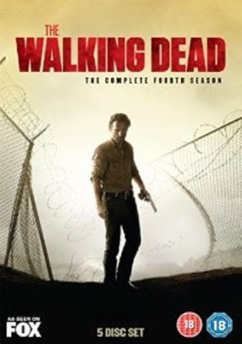 The Walking Dead: The Complete Fourth Season DVD (2014) Andrew Lincoln Cert 18 Region 2