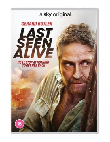 Last Seen Alive DVD (2022) Gerard Butler, Goodman (DIR) Cert 15 Region 2