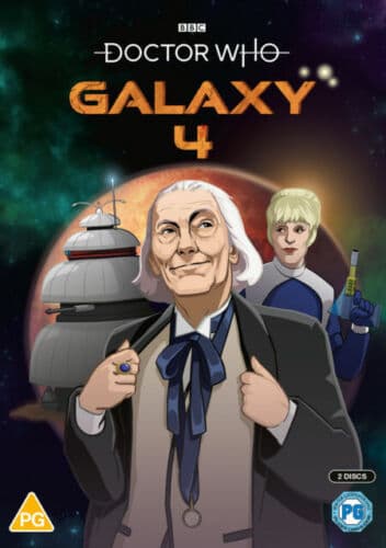 Doctor Who: Galaxy 4 DVD (2021) William Hartnell Cert PG 2 Discs Region 2