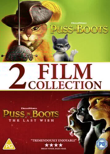 Puss in Boots: 2-movie Collection DVD (2023) Chris Miller, Crawford (DIR) Cert Region 2