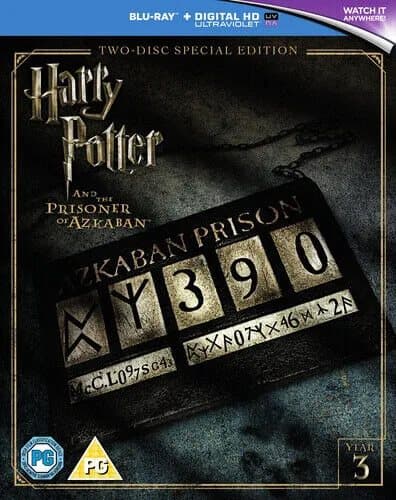 Harry Potter and the Prisoner of Azkaban DVD (2016) Daniel Radcliffe, Cuar?n Region 2