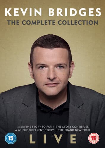 Kevin Bridges: The Complete Collection DVD (2018) Kevin Bridges Cert 15 4 Discs Region 2