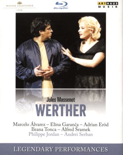Werther: Wiener Staatsoper (Jordan) DVD (2015) Philippe Jordan Cert E Region 2