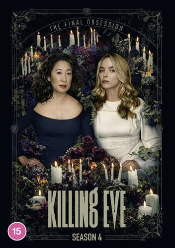 Killing Eve: Season 4 DVD (2023) Sandra Oh Cert 15 Region 2