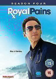 Royal Pains: Season Four DVD (2015) Mark Feuerstein Cert 15 4 Discs Region 2