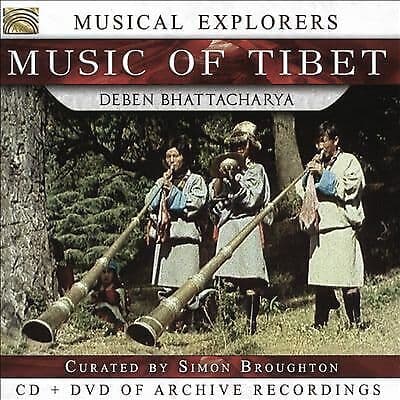 Deben Bhattacharya : Musical Explorers: Music of Tibet CD Album with DVD 2 Region 2