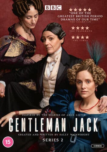 Gentleman Jack: Series 2 DVD (2022) Suranne Jones Cert 15 3 Discs Region 2