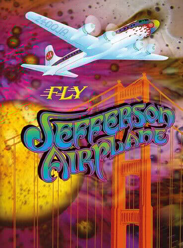 Jefferson Airplane: Fly Jefferson Airplane DVD (2022) Jefferson Airplane Cert E Region 2