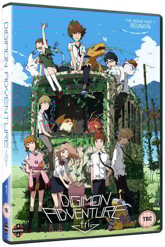 Digimon Adventure Tri: The Movie, Part 1 - Reunion DVD (2017) Keitaro Motonaga Region 2