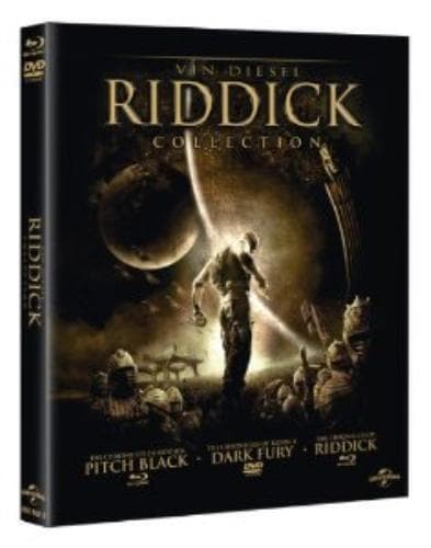 Pitch Black/Chronicles of Riddick/Dark Fury - The Chronicles… DVD (2013) Vin Region 2