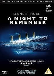 Night To Remember DVD Region 2