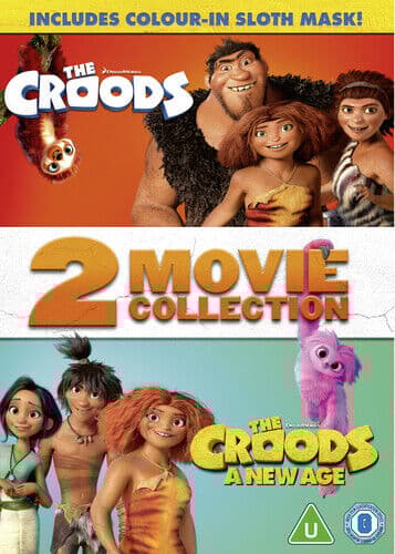 The Croods: 2 Movie Collection DVD (2021) Joel Crawford Cert U 2 Discs Region 2
