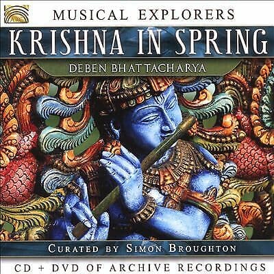 Deben Bhattacharya : Musical Explorers: Krishna in Spring CD Album with DVD Region 2