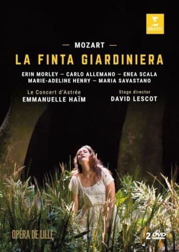 Mozart: La Finta Giardiniera DVD (2015) David Lescot Cert E 2 Discs Region 2