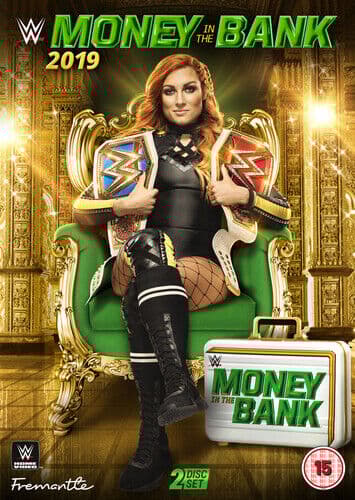 WWE: Money in the Bank 2019 DVD (2019) Becky Lynch Cert 15 2 Discs Region 2