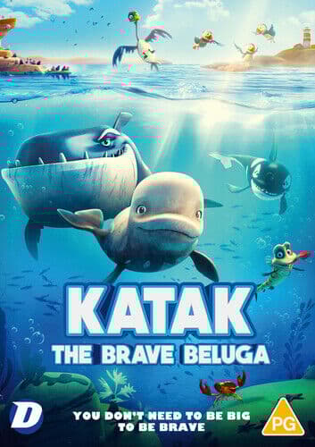 Katak: The Brave Beluga DVD (2023) Christine Dallaire-Dupont, Lemay (DIR) Cert Region 2