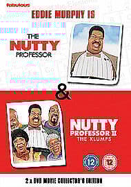 The Nutty Professor/The Nutty Professor 2 DVD (2016) Eddie Murphy, Shadyac Region 2