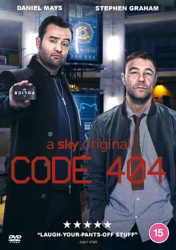 Code 404 DVD (2020) Stephen Graham Cert 15 Region 2