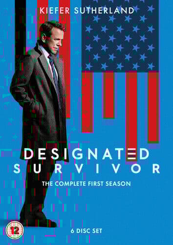 Designated Survivor: The Complete First Season DVD (2017) Kiefer Sutherland Region 2