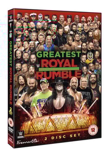 WWE: Greatest Royal Rumble DVD (2018) Braun Strowman Cert 12 2 Discs Region 2