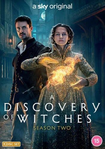 A Discovery of Witches: Season 2 DVD (2021) Matthew Goode Cert 15 3 Discs Region 2