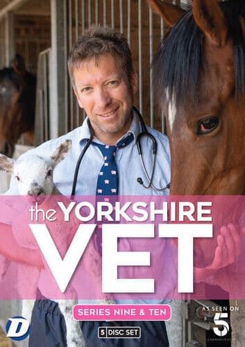 The Yorkshire Vet: Series 9 & 10 DVD (2022) Melanie Darlaston Cert E 5 Discs Region 2