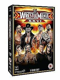 WWE: Wrestlemania 26 DVD (2014) Triple H Cert 15 3 Discs Region 2
