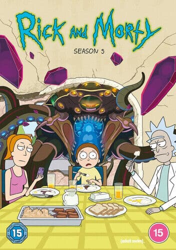 Rick and Morty: Season 5 DVD (2021) Dan Harmon Cert 15 2 Discs Region 2
