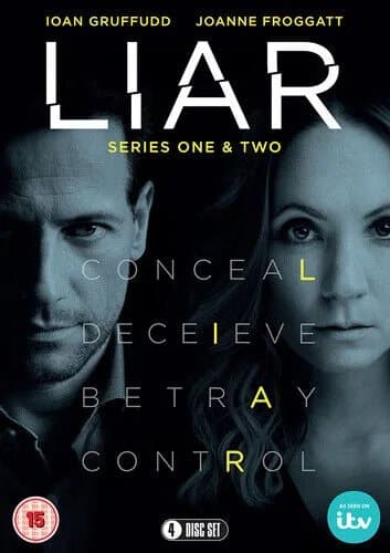 Liar: Series 1 & 2 DVD (2020) Joanne Froggatt Cert 15 4 Discs Region 2