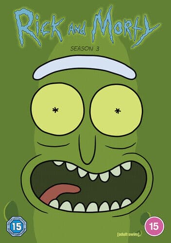 Rick and Morty: Season 3 DVD (2021) Dan Harmon Cert 15 2 Discs Region 2