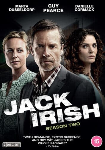 Jack Irish: Season Two DVD (2021) Guy Pearce Cert 15 2 Discs Region 2