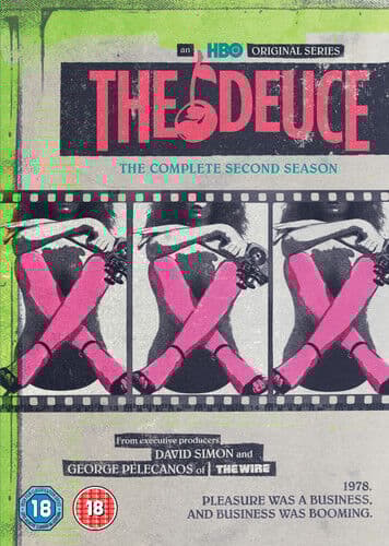 The Deuce: The Complete Second Season DVD (2019) James Franco Cert 18 3 Discs Region 2