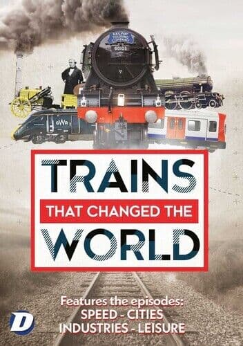 Trains That Changed the World DVD (2022) Vince Pellegrino Cert E Region 2