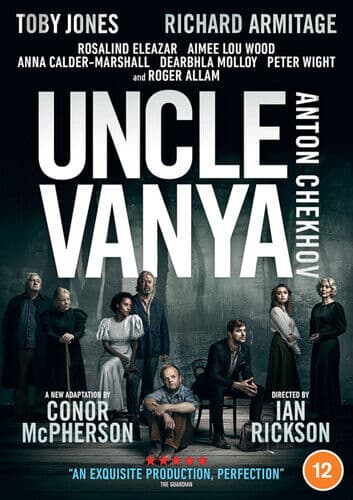 Uncle Vanya DVD (2021) Toby Jones, MacGibbon (DIR) Cert 12 Region 2