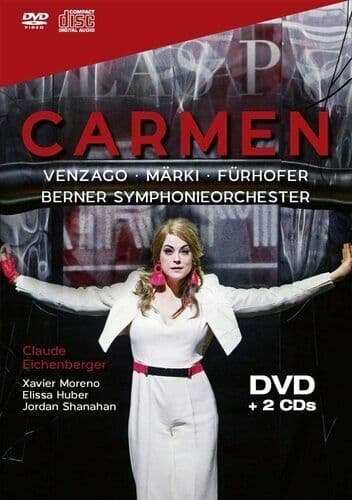 Carmen: Berner Symphonieorchester (Venzago) DVD (2021) Mario Venzago Cert E 3 Region 2