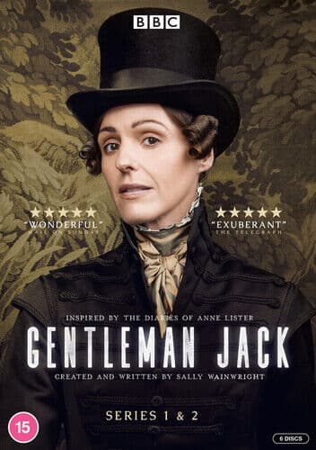 Gentleman Jack: Series 1-2 DVD (2022) Suranne Jones Cert 15 6 Discs Region 2