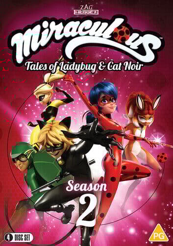 Miraculous - Tales of Ladybug & Cat Noir: Season Two DVD (2020) Jisoo Han Cert Region 2
