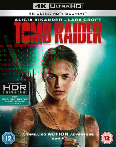 Tomb Raider DVD (2018) Alicia Vikander, Uthaug (DIR) Cert 12 2 Discs Region 2