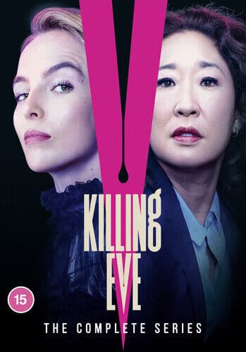 Killing Eve: The Complete Series DVD (2023) Sandra Oh Cert 15 4 Discs Region 2