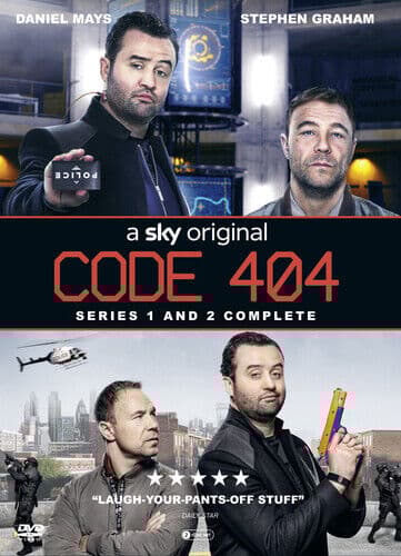 Code 404: Series 1-2 DVD (2021) Stephen Graham Cert 15 2 Discs Region 2