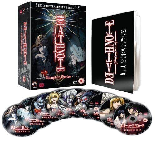Death Note: Complete Series DVD (2009) Tetsurou Araki Cert 15 9 Discs Region 2