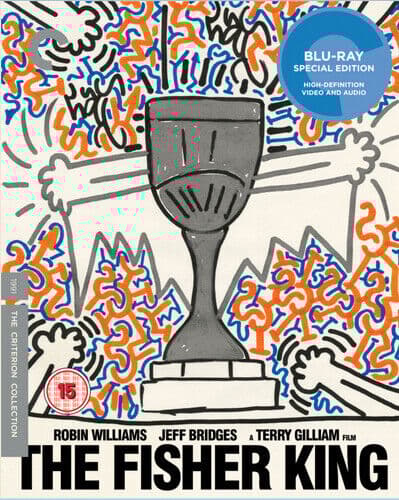 The Fisher King - The Criterion Collection Blu-Ray (2017) Robin Williams, Region 2