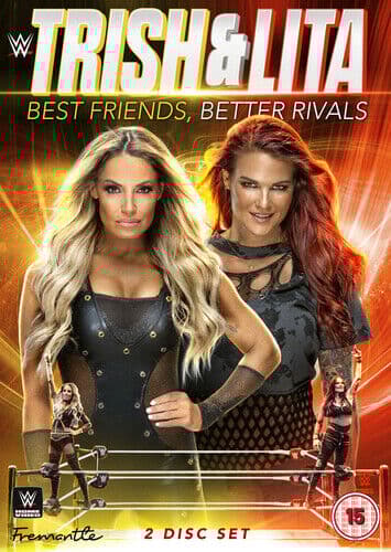 WWE: Trish & Lita - Best Friends, Better Rivals DVD (2019) Lita Cert 15 2 Discs Region 2
